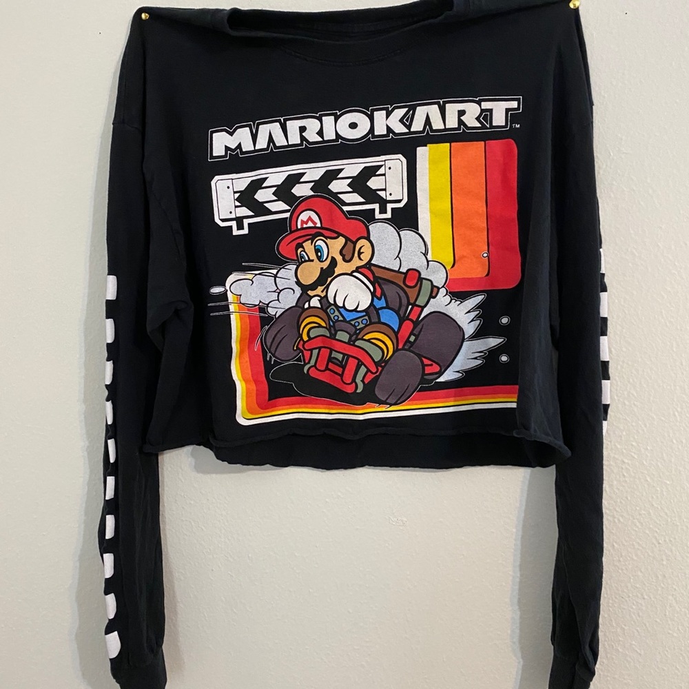 Forever 21 Mario Kart T-Shirt (cropped)